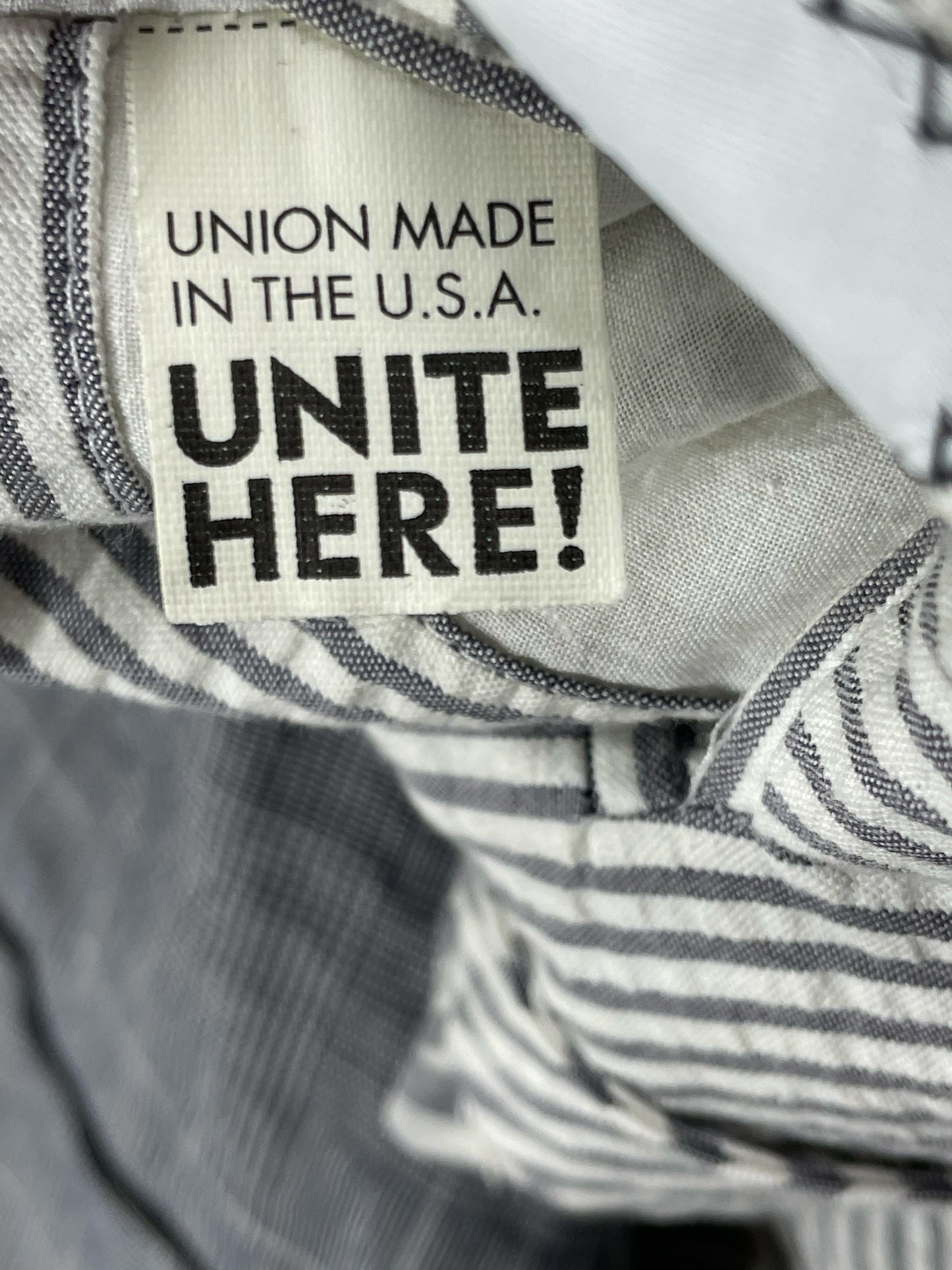 Union made USA Thom Browne glen plaid cotton blazer and vest set