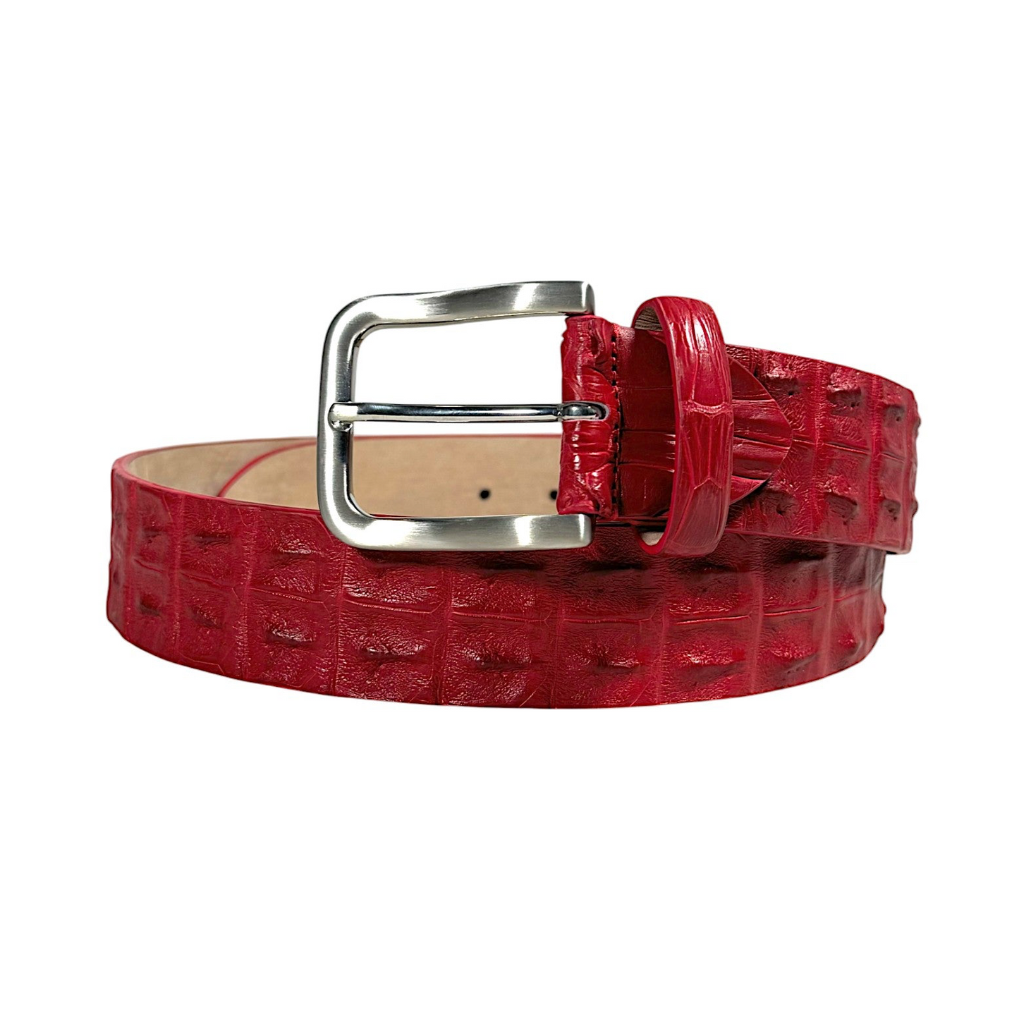 Bone Crocodile Belt
