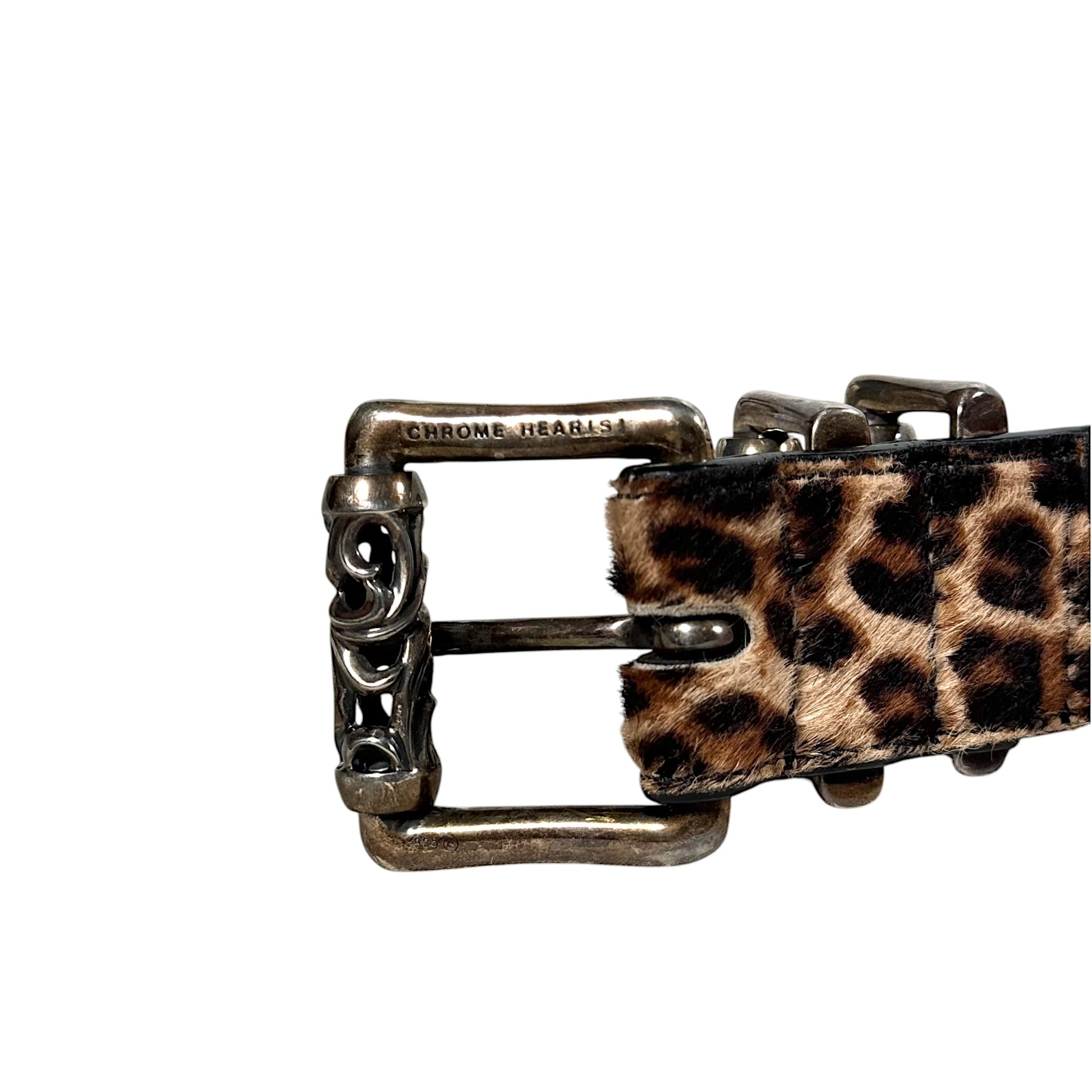 Chrome Hearts Cheetah Roller Belt