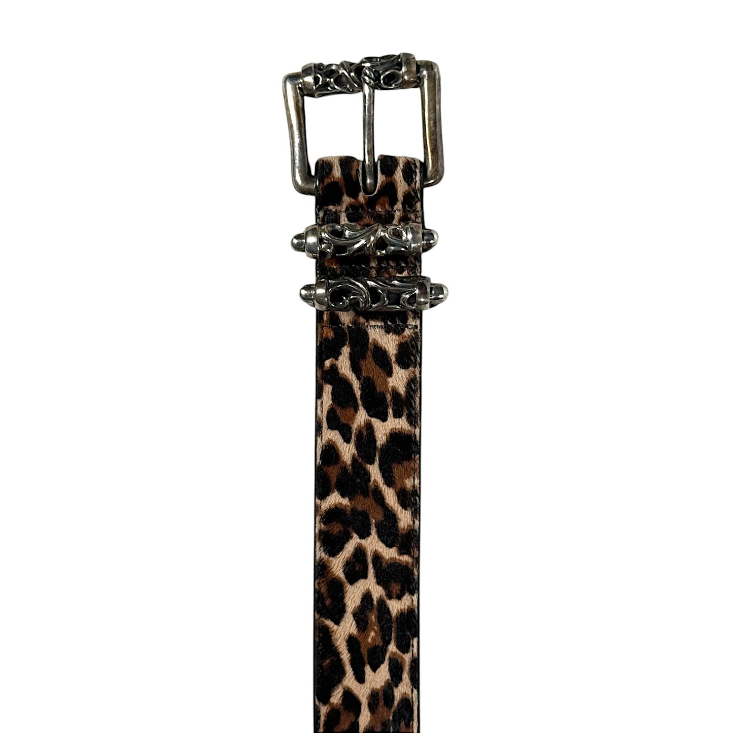 Cheetah Roller Belt Calf Hair