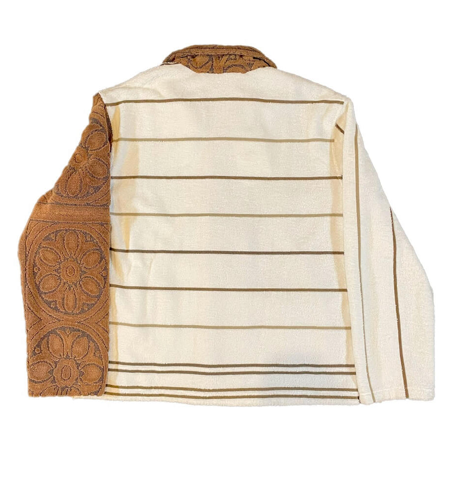 BODE Vintage Duo Towel Jacket Floral 'Garden Maze' 1/1 Archival
