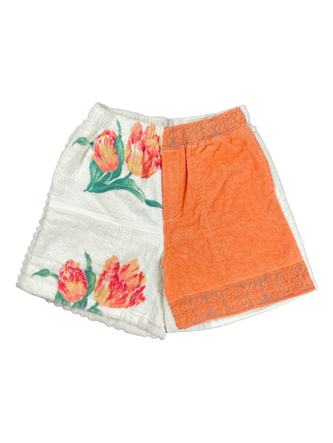 BODE 60s Vintage Duo Towel Shorts Floral Pear Fruit 1/1 Authentic Shorts