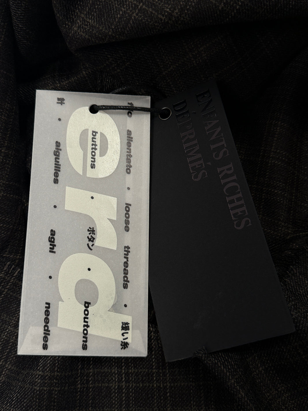 Exclusive Assemblage Button Virgin Wool Flannel Shirt