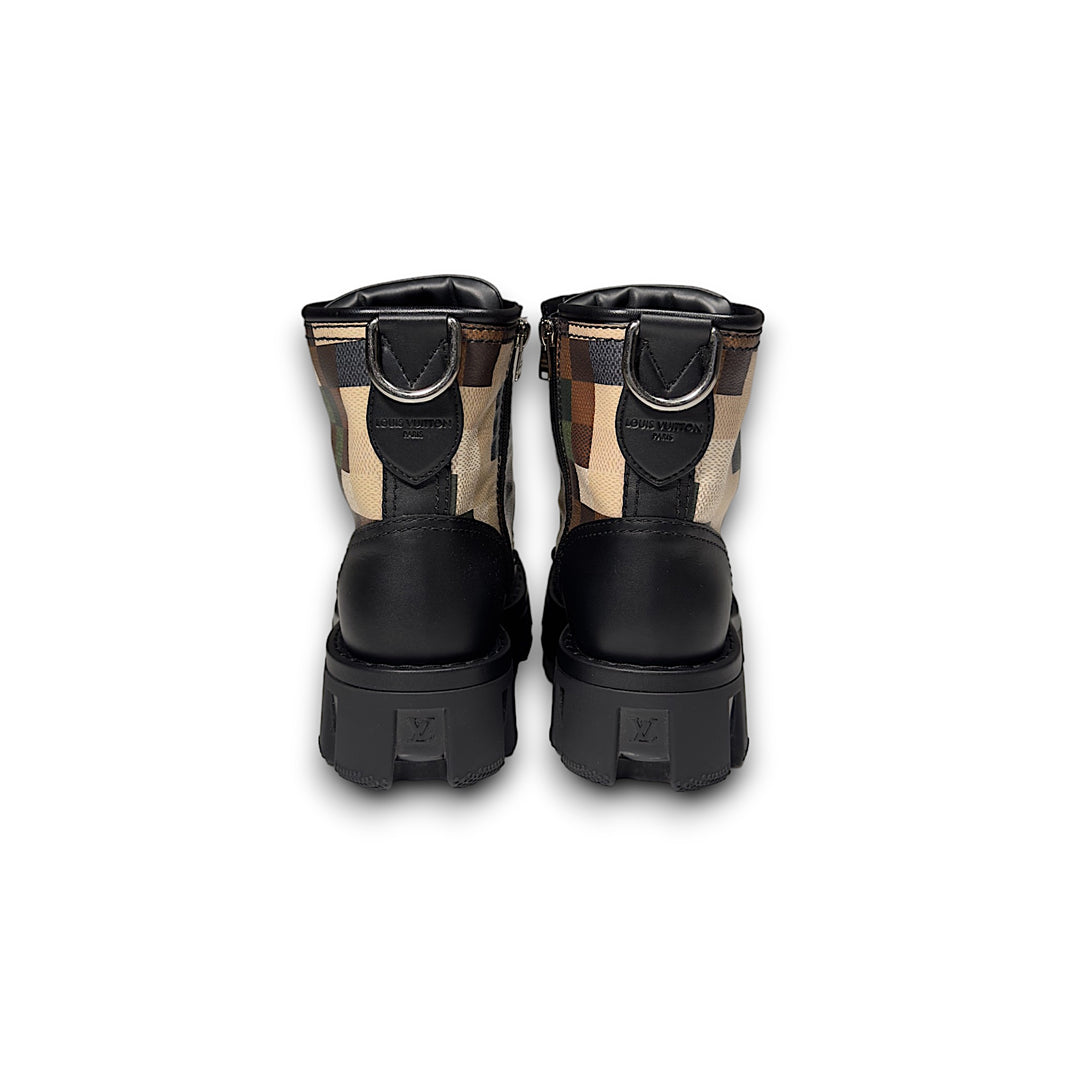 Louis Vuitton Combat Boot Damoflage Pharell LV Verified YP Collective