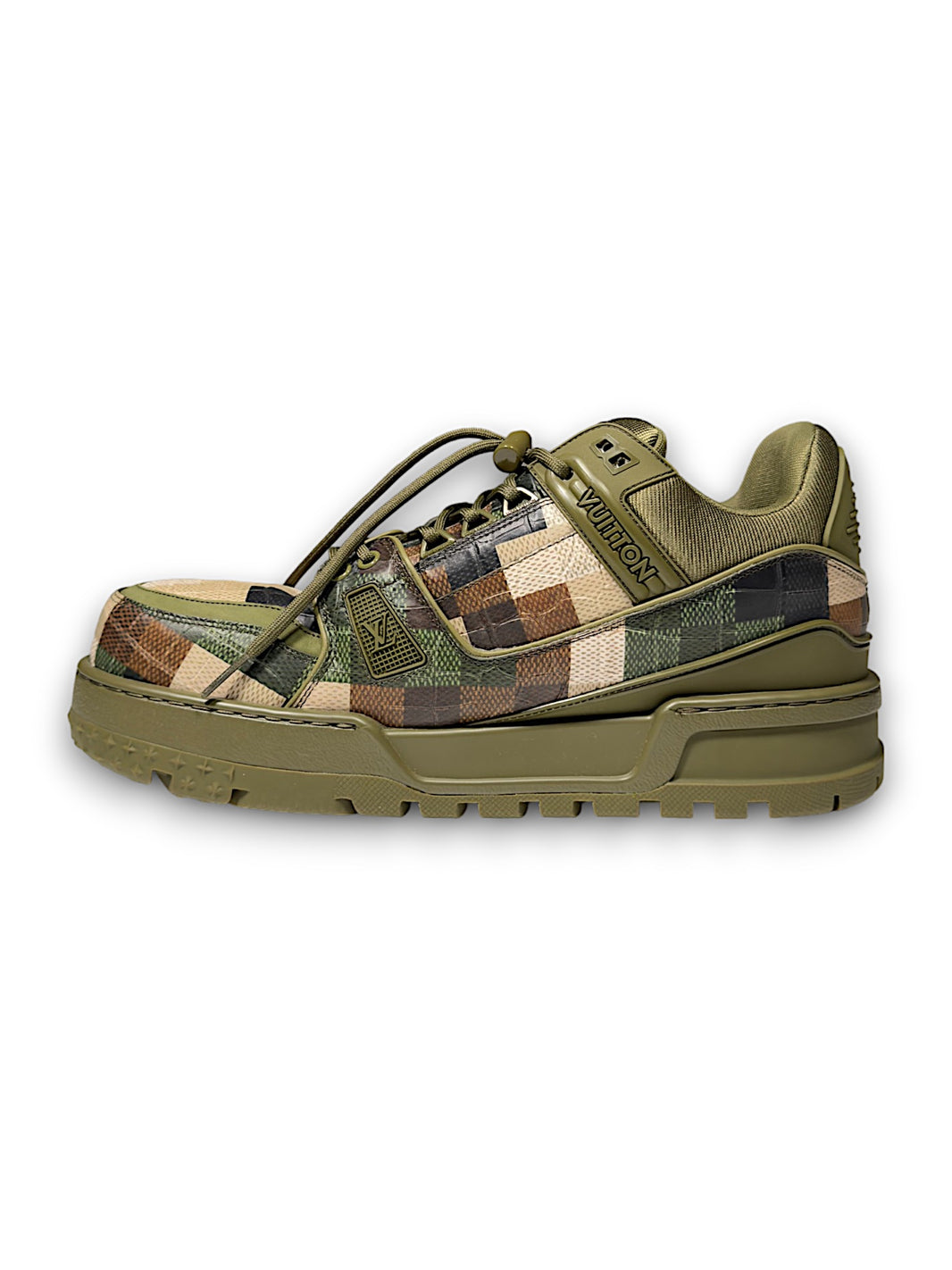 Louis Vuitton Damoflage Camo Trainer Maxi Sneaker Pharell LV Archival