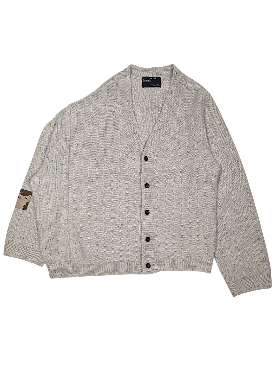 St. Vincent Loro Piana Asymmetrical Cashmere Cardigan