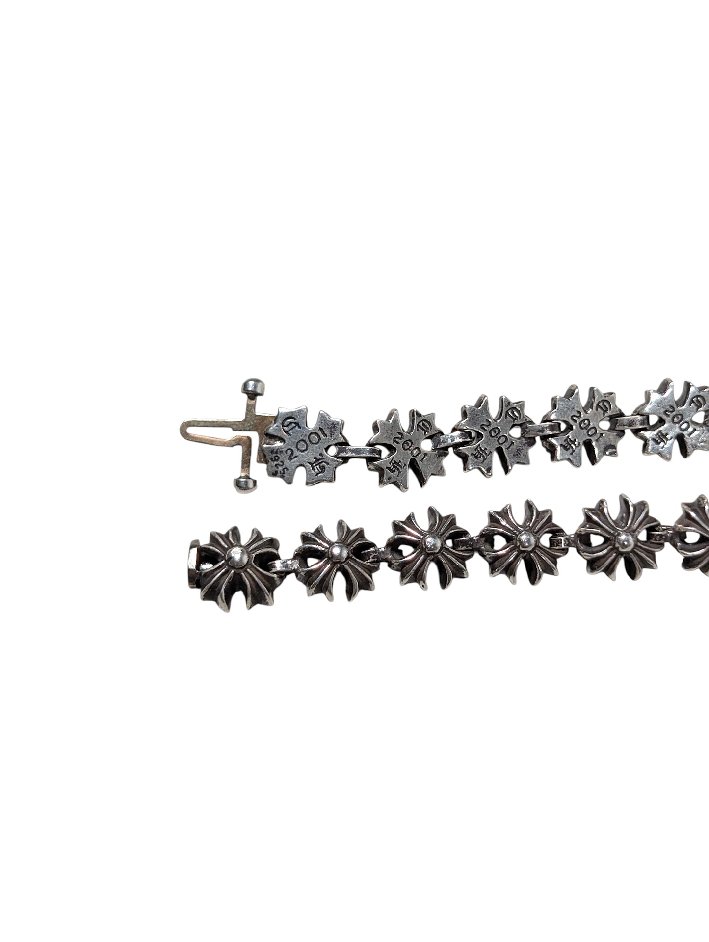 Silver CH Tiny Plus Bracelet
