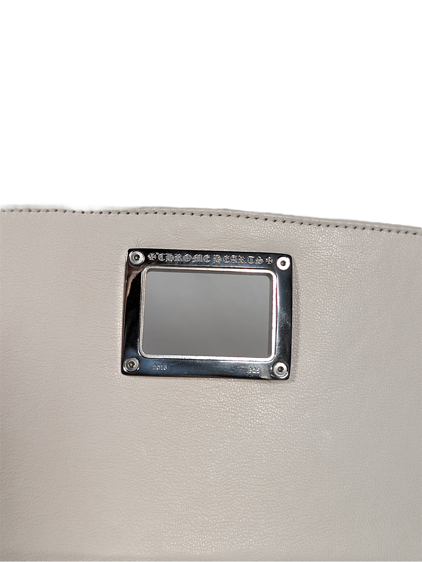 "Grow Up" Shearling Handbag Cream