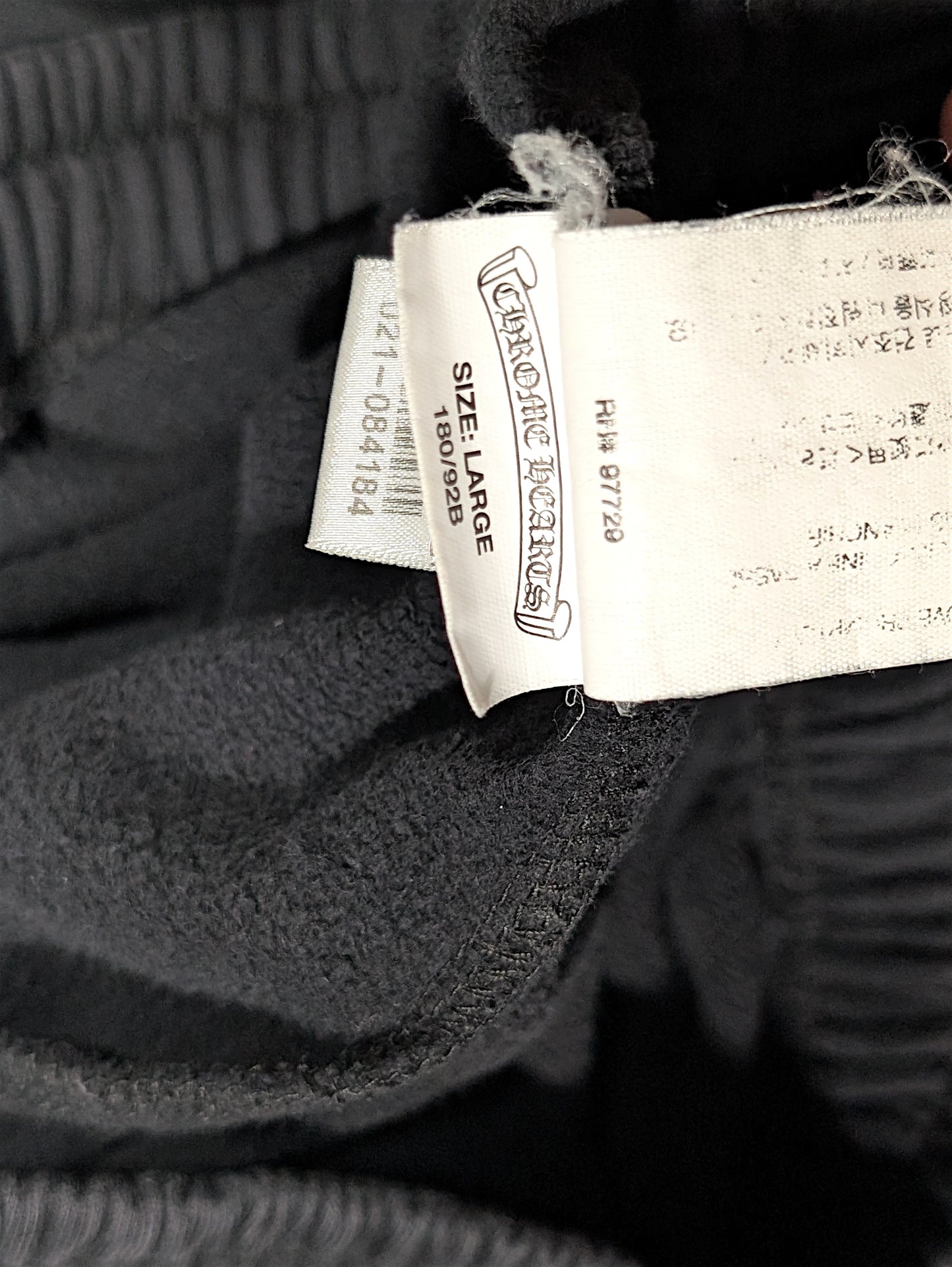 Vintage Fuck You Sweatpants Black