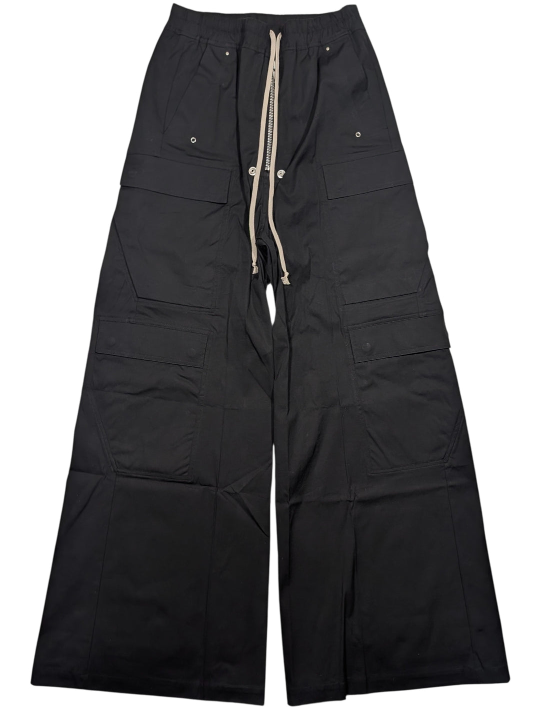 Rick Owens SS25 Black Cargobelas Pants Authentic Pants