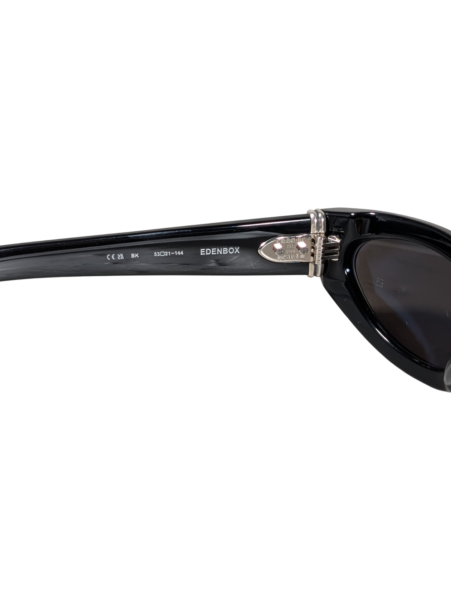 Edenbox Silver Triple Cross Sunglasses