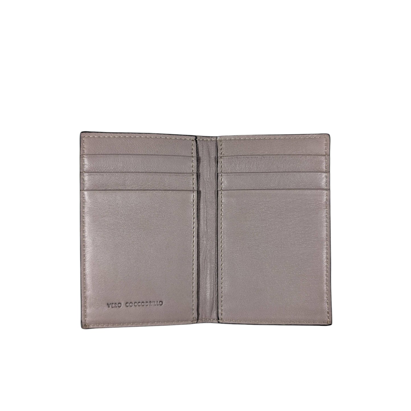crocodile skin wallet