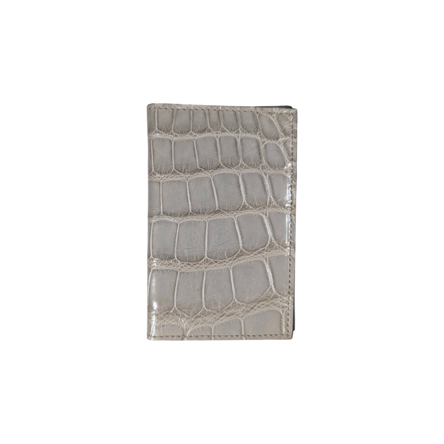 crocodile leather wallet