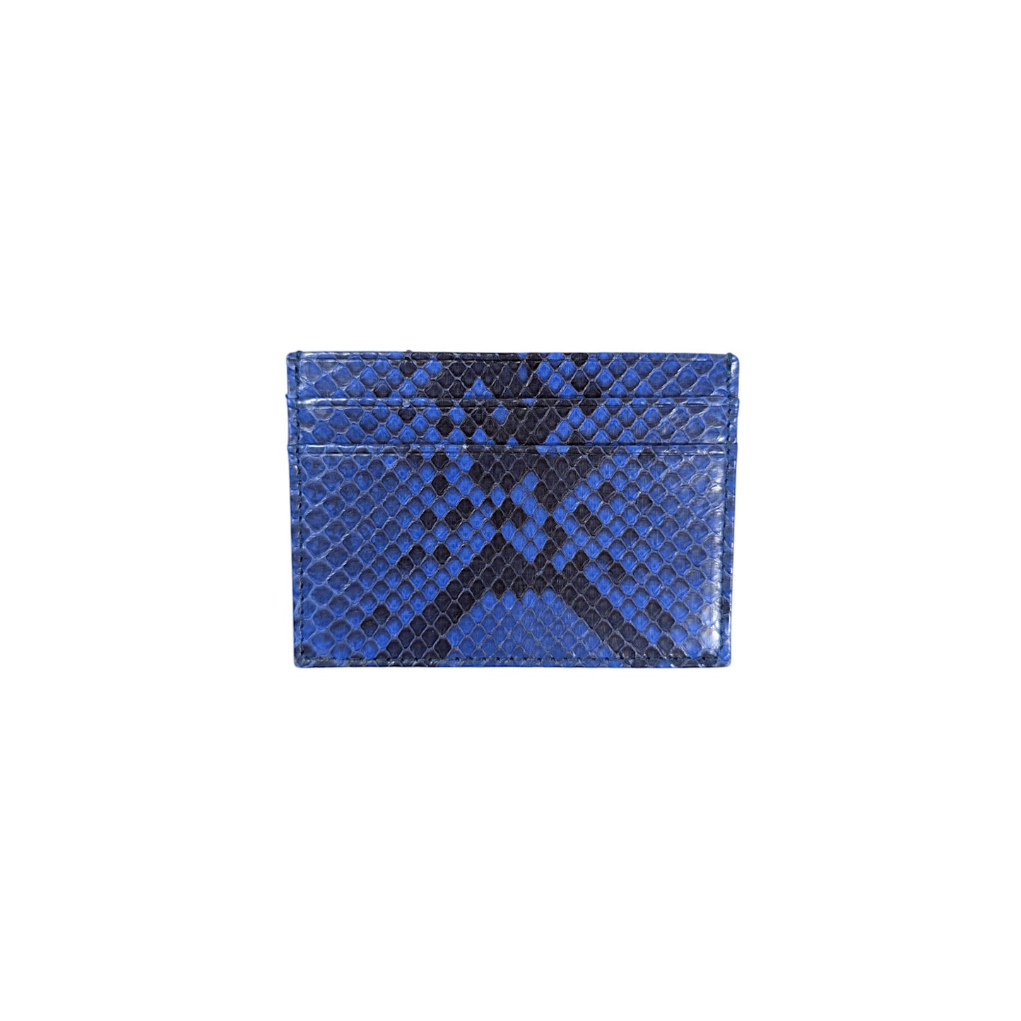 amal snakeskin leather cardholder