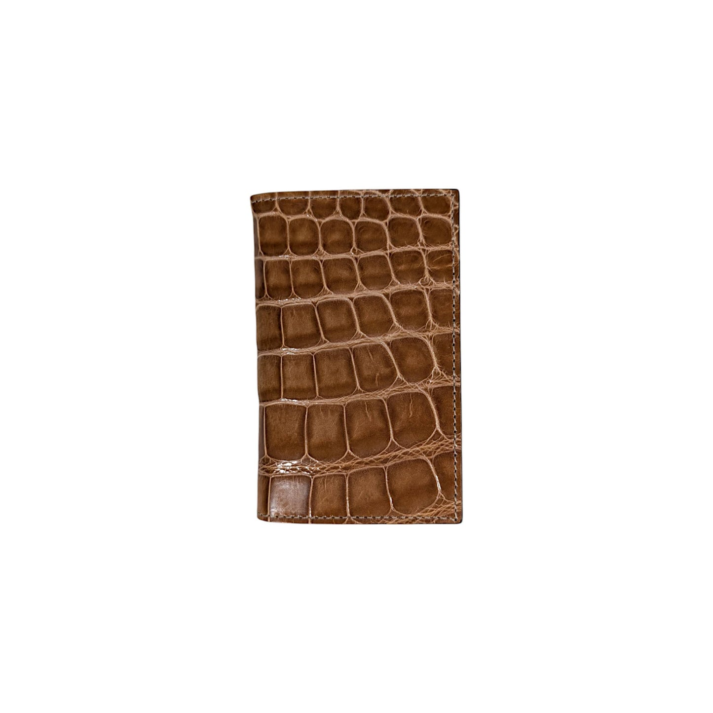 crocodile leather wallet