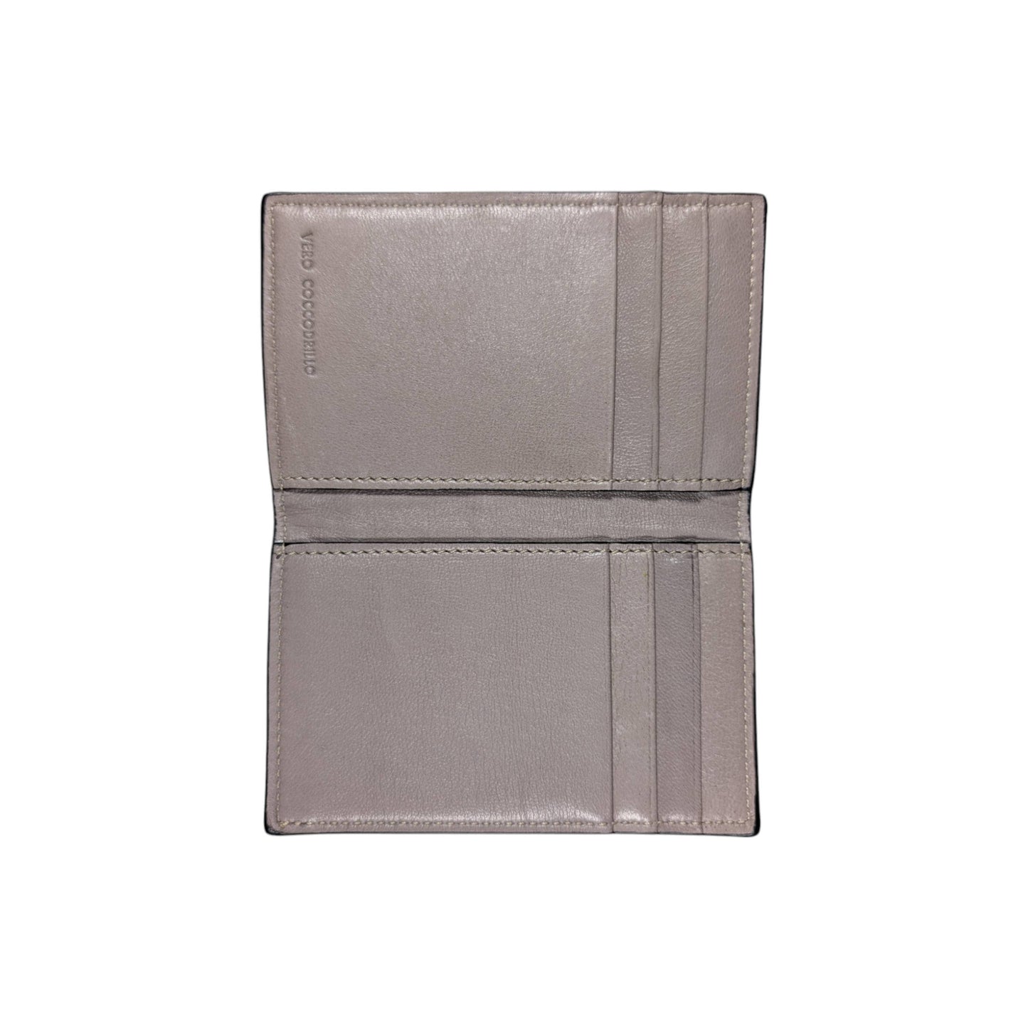 crocodile card holder