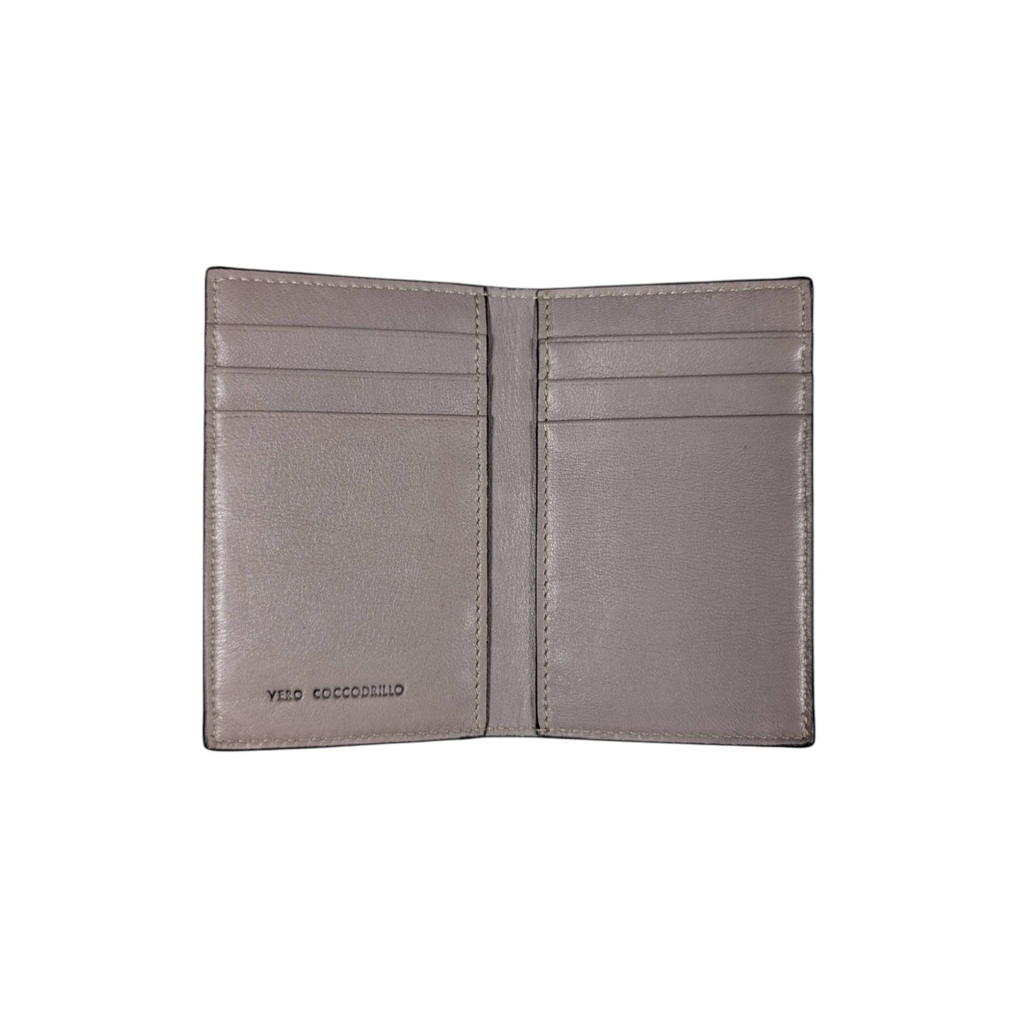 crocodile skin wallet