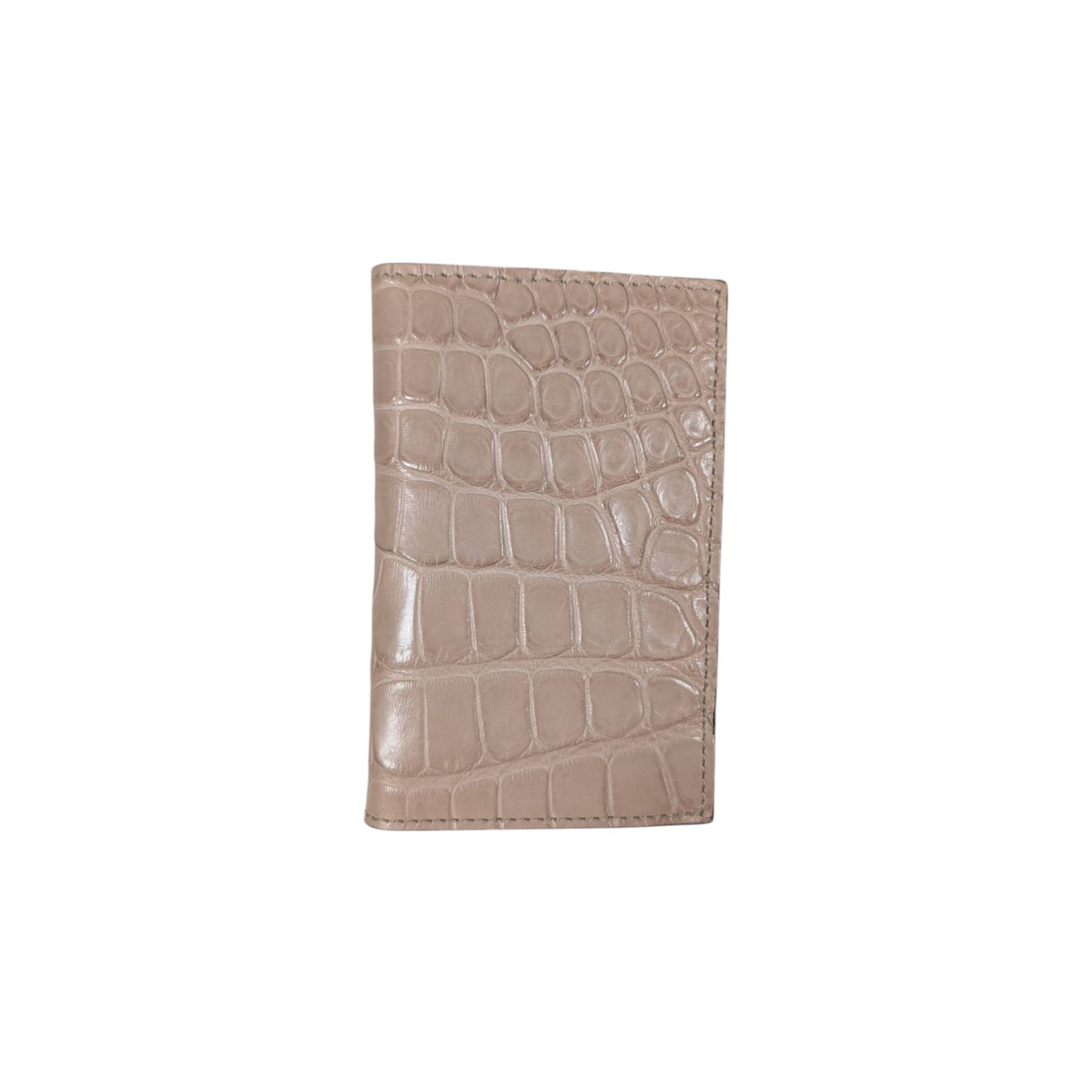 crocodile leather wallet