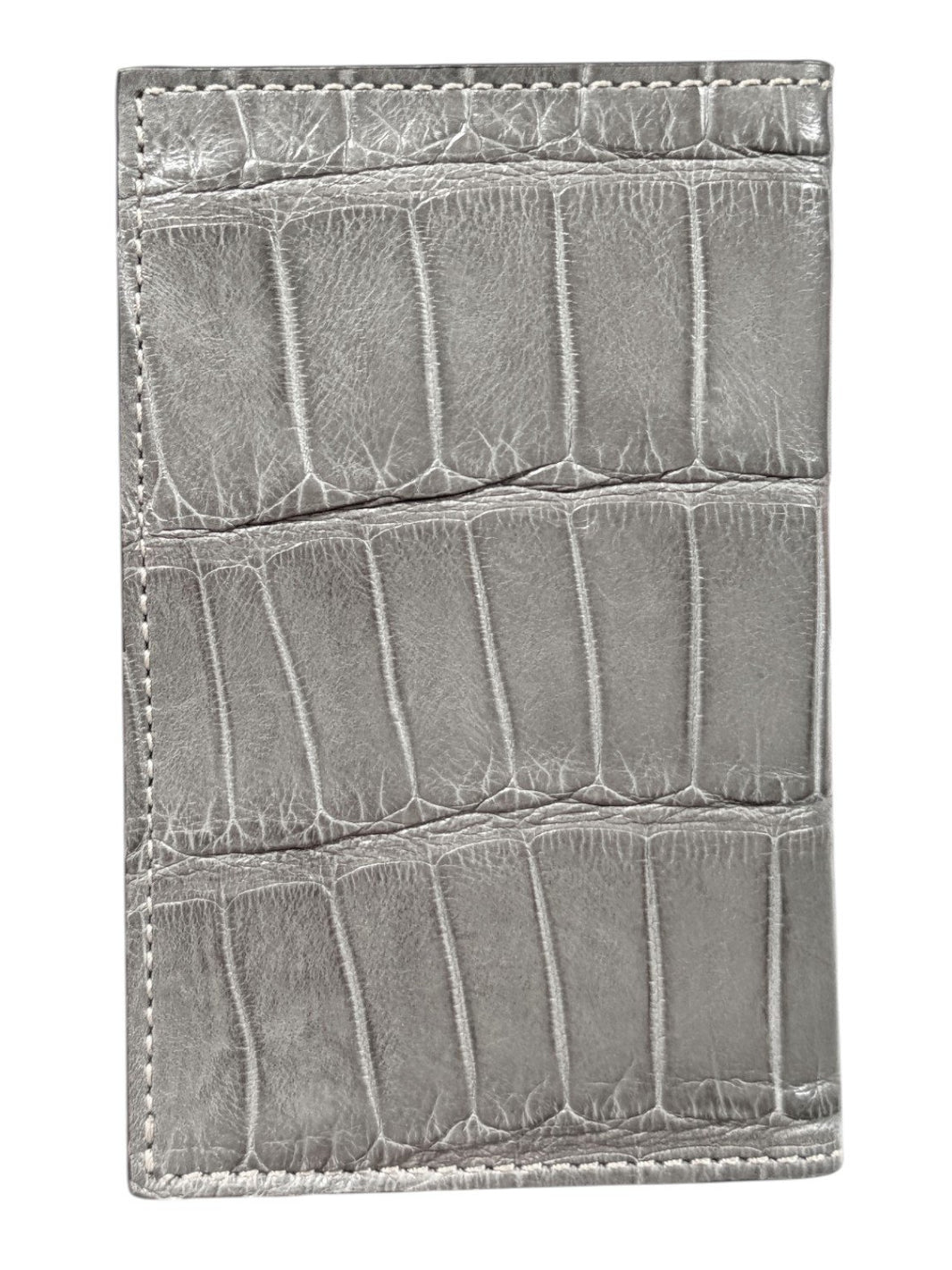 Exotic Skin Bifold Wallet Hand-Stitched AMAL Italy