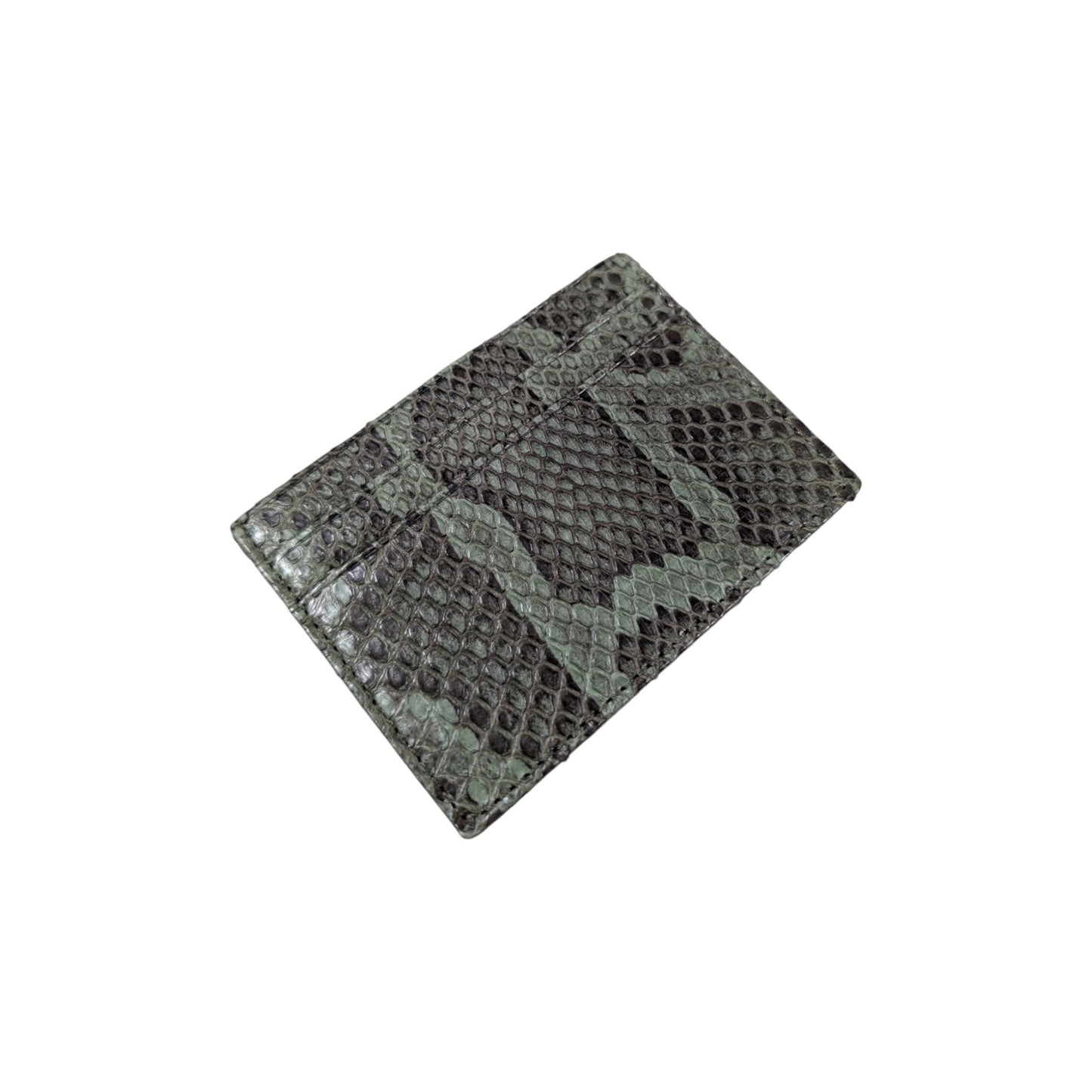 python skin card holder