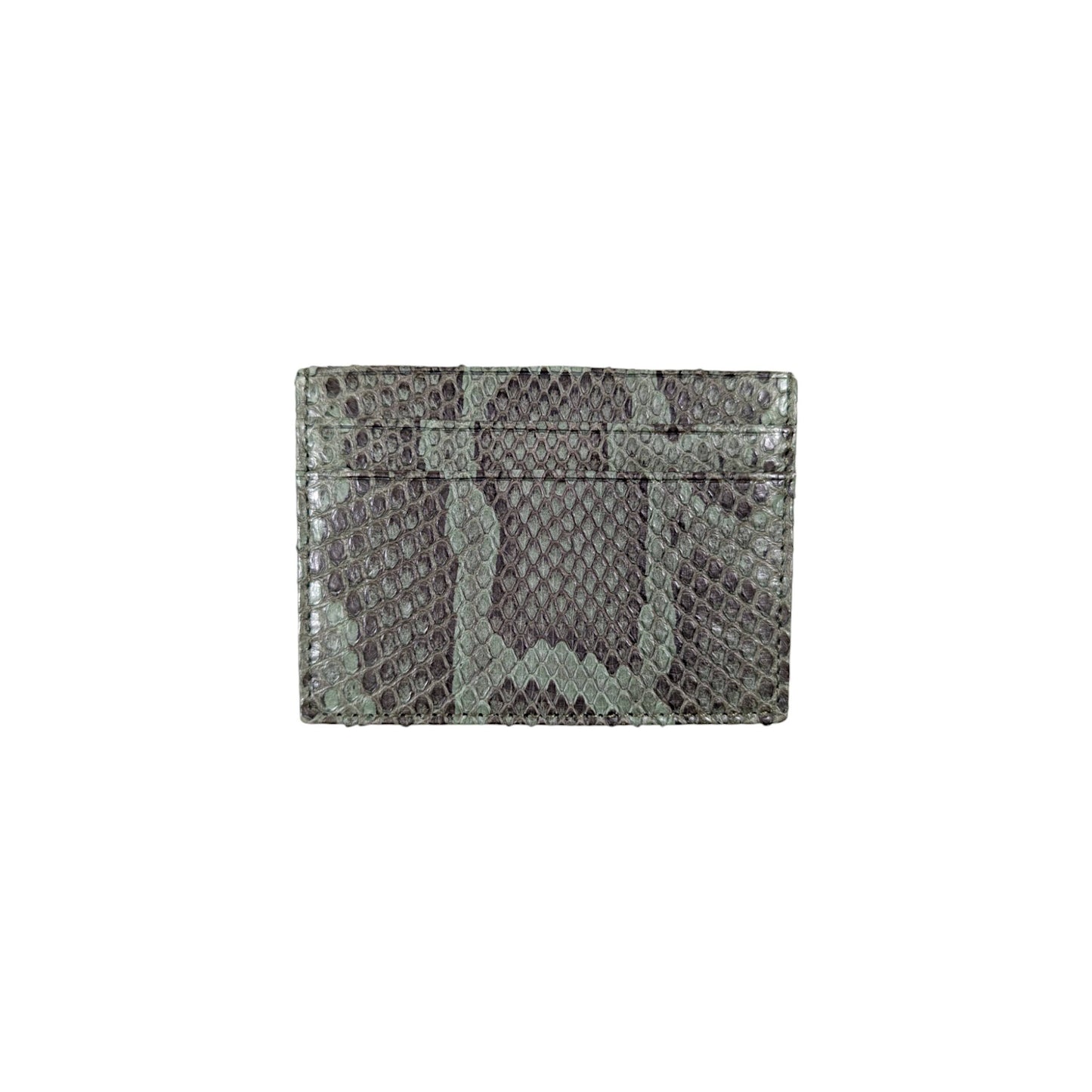 python skin card holder