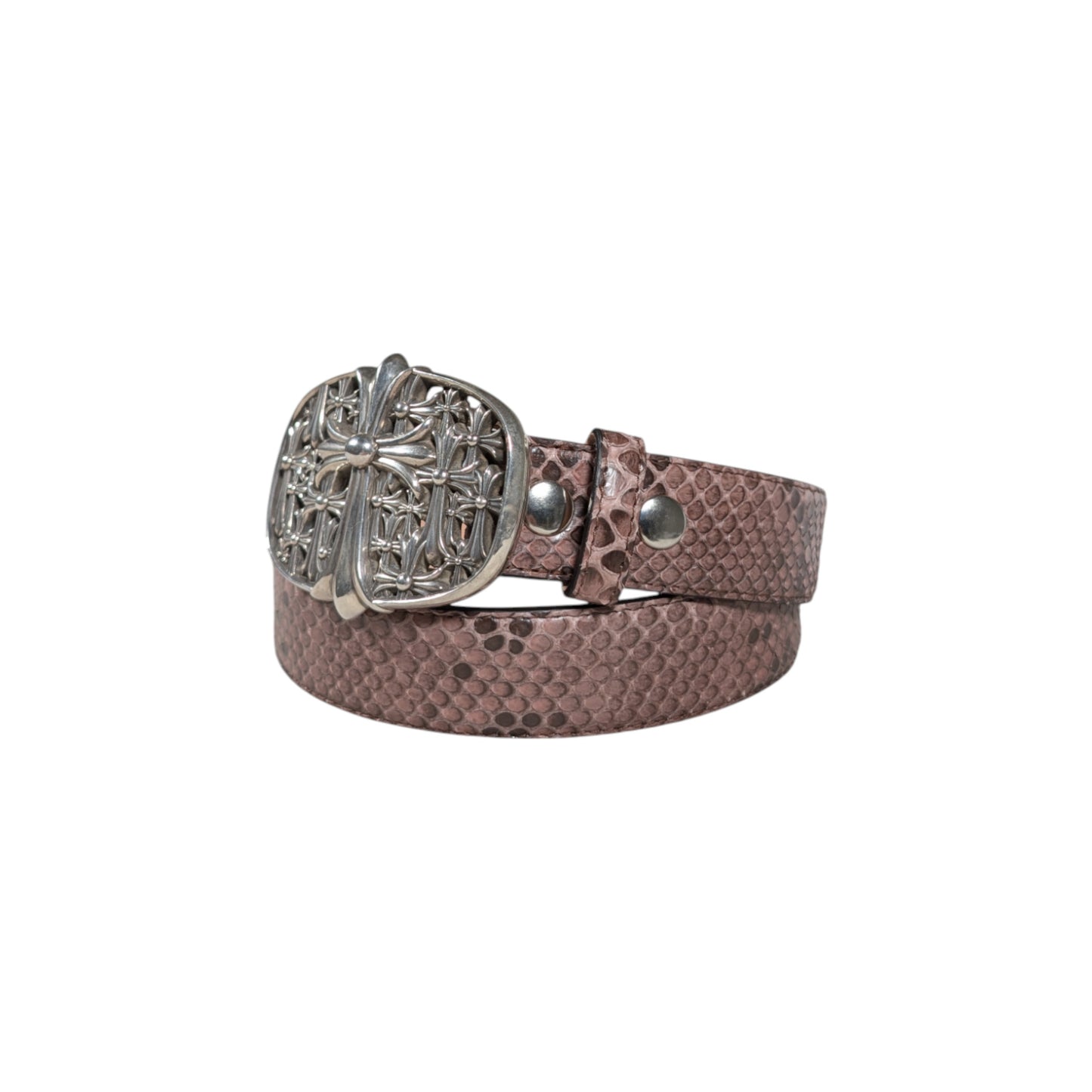 Python Snakeskin Belt