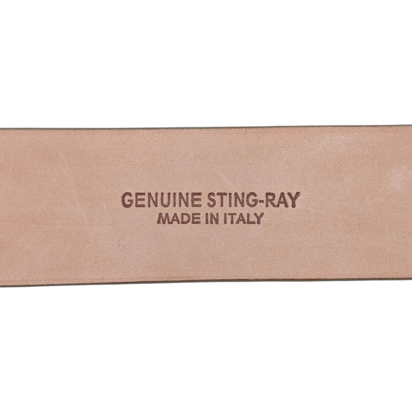 stingray leather belt