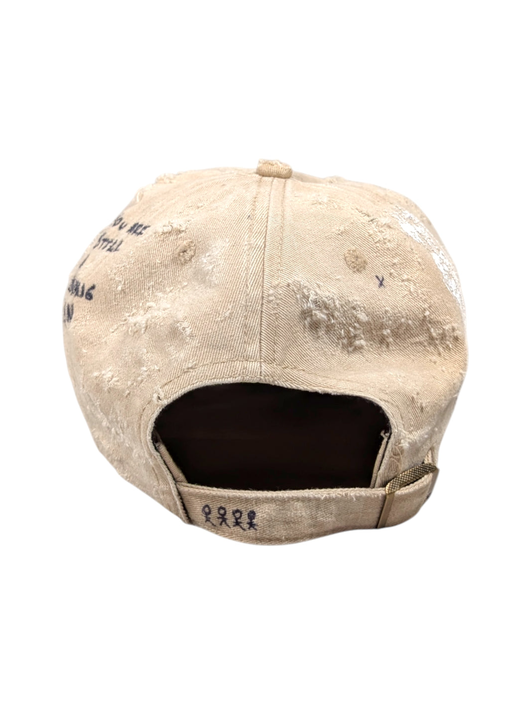 Apartment 1007 Hand Drawn Baseball Cap #97 Sterling Silver Hardware