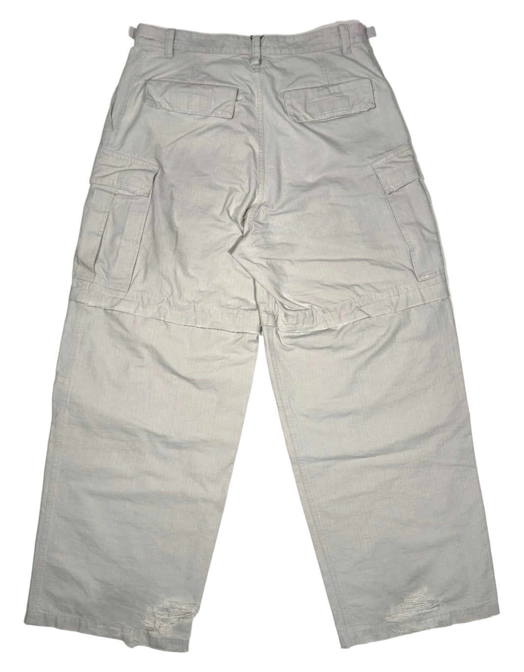 Balenciaga Distressed Adjustable Cargo Pants Verified YP Collective