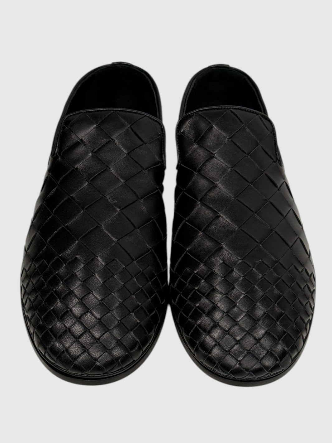 Black Lambskin Loafer Bottega Veneta Sunday Slipper