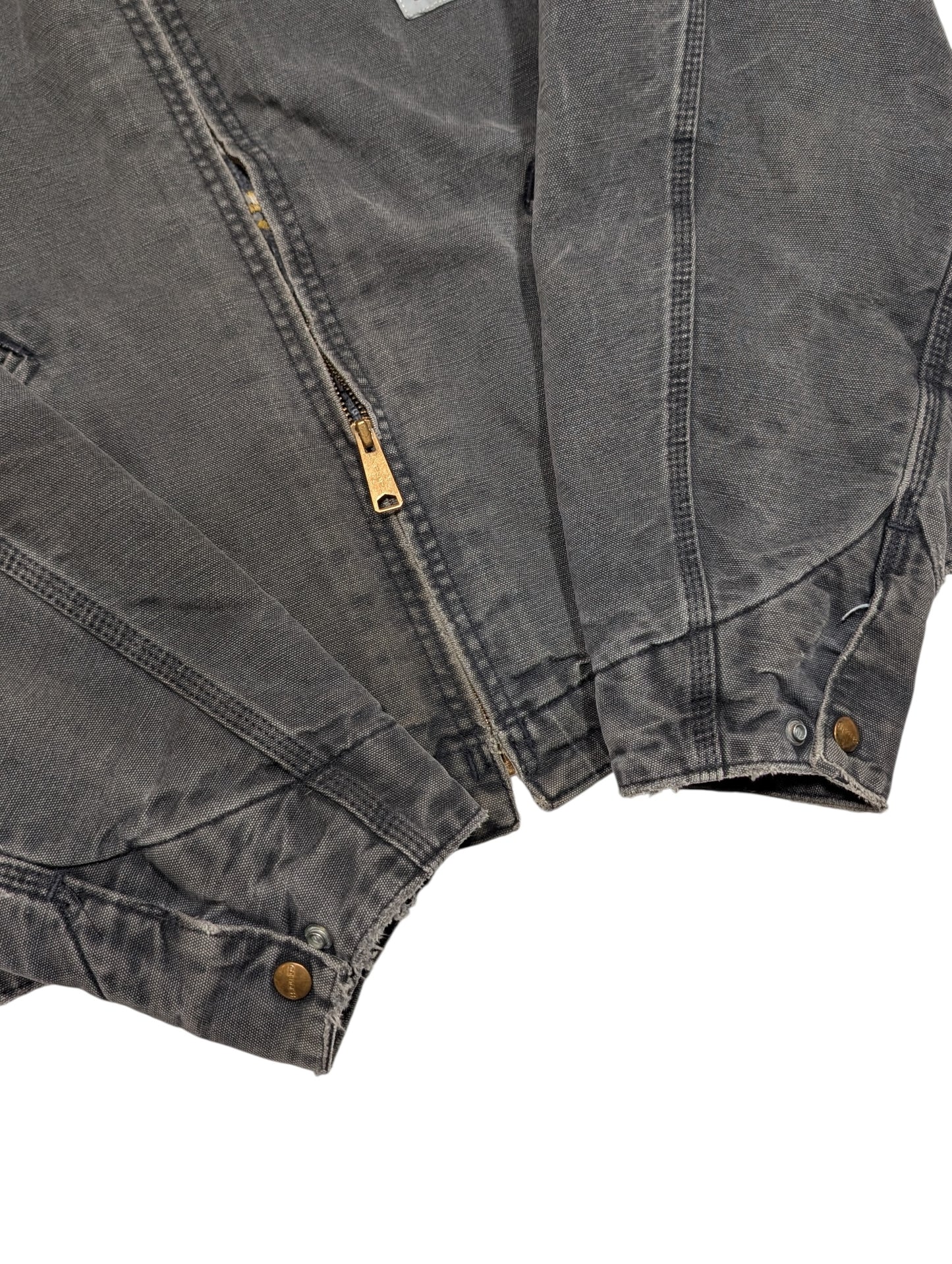 90s Carhartt Detroit Jacket Faded Black