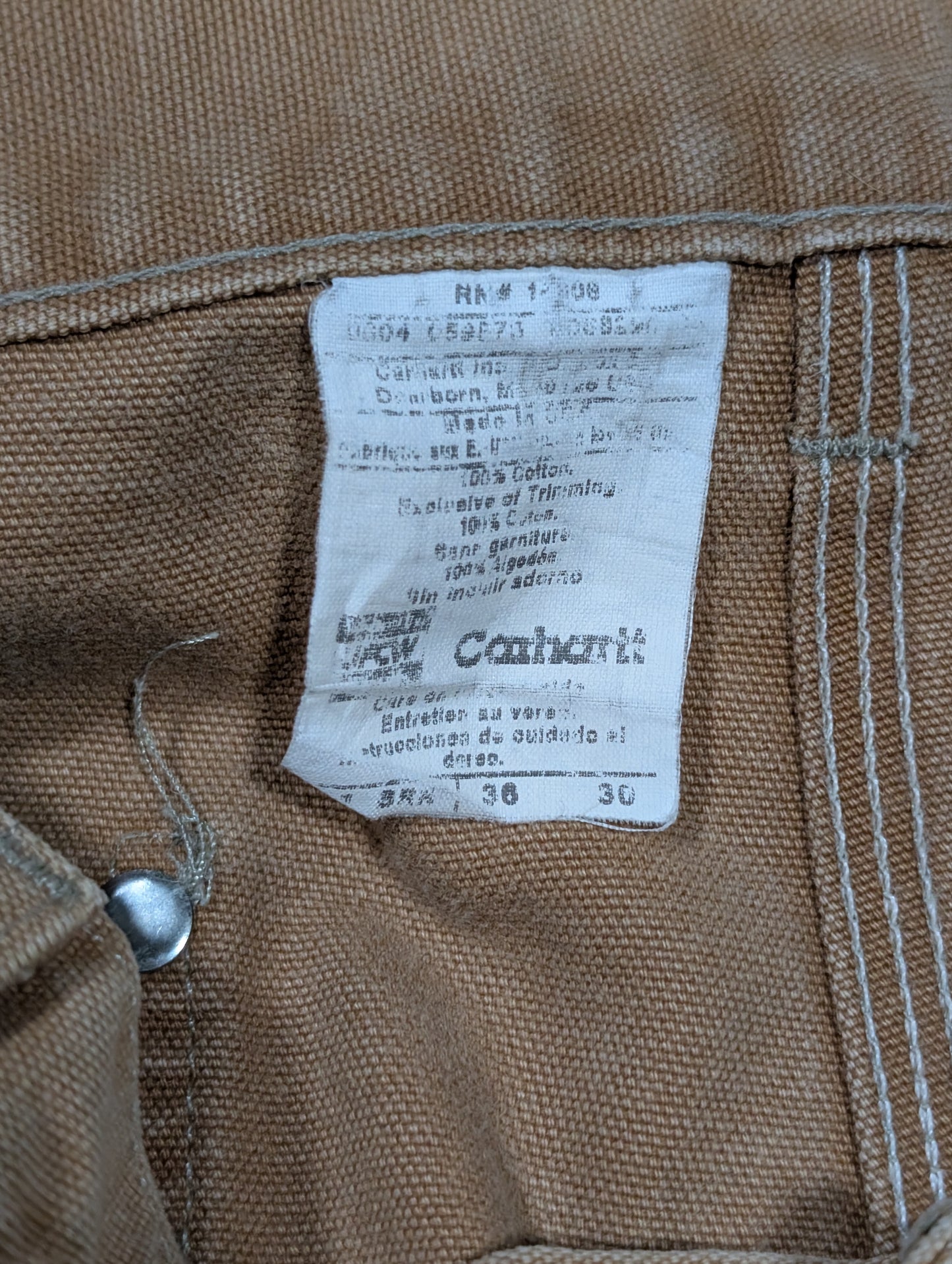 90s Carhartt Double Knee Carpenter Pants