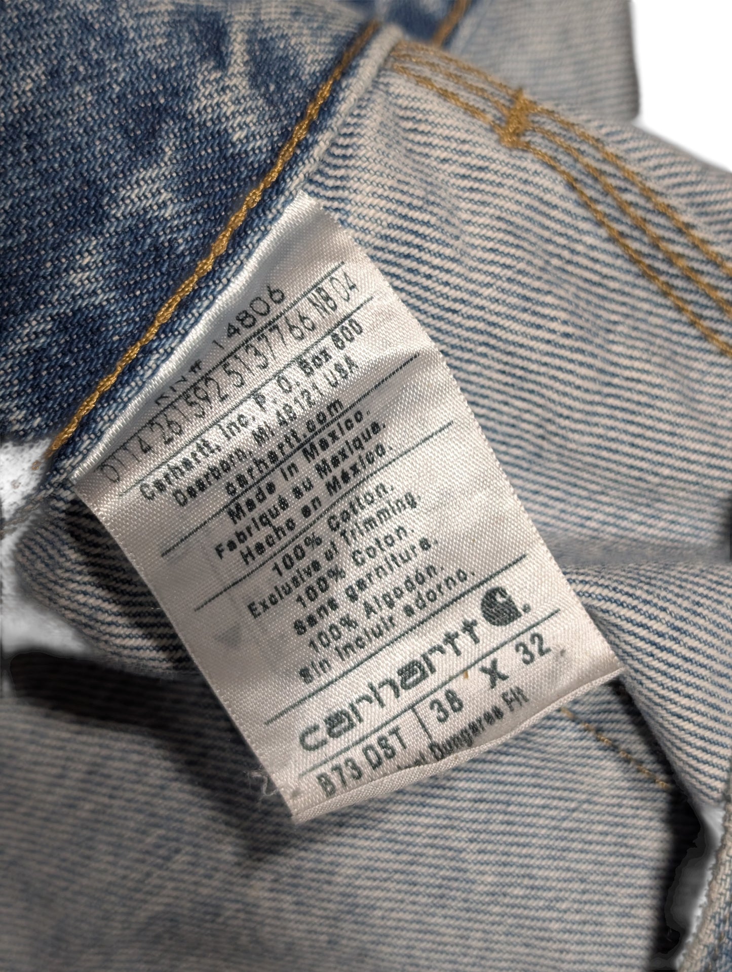 Carhartt Double Knee Carpenter Denim Jeans