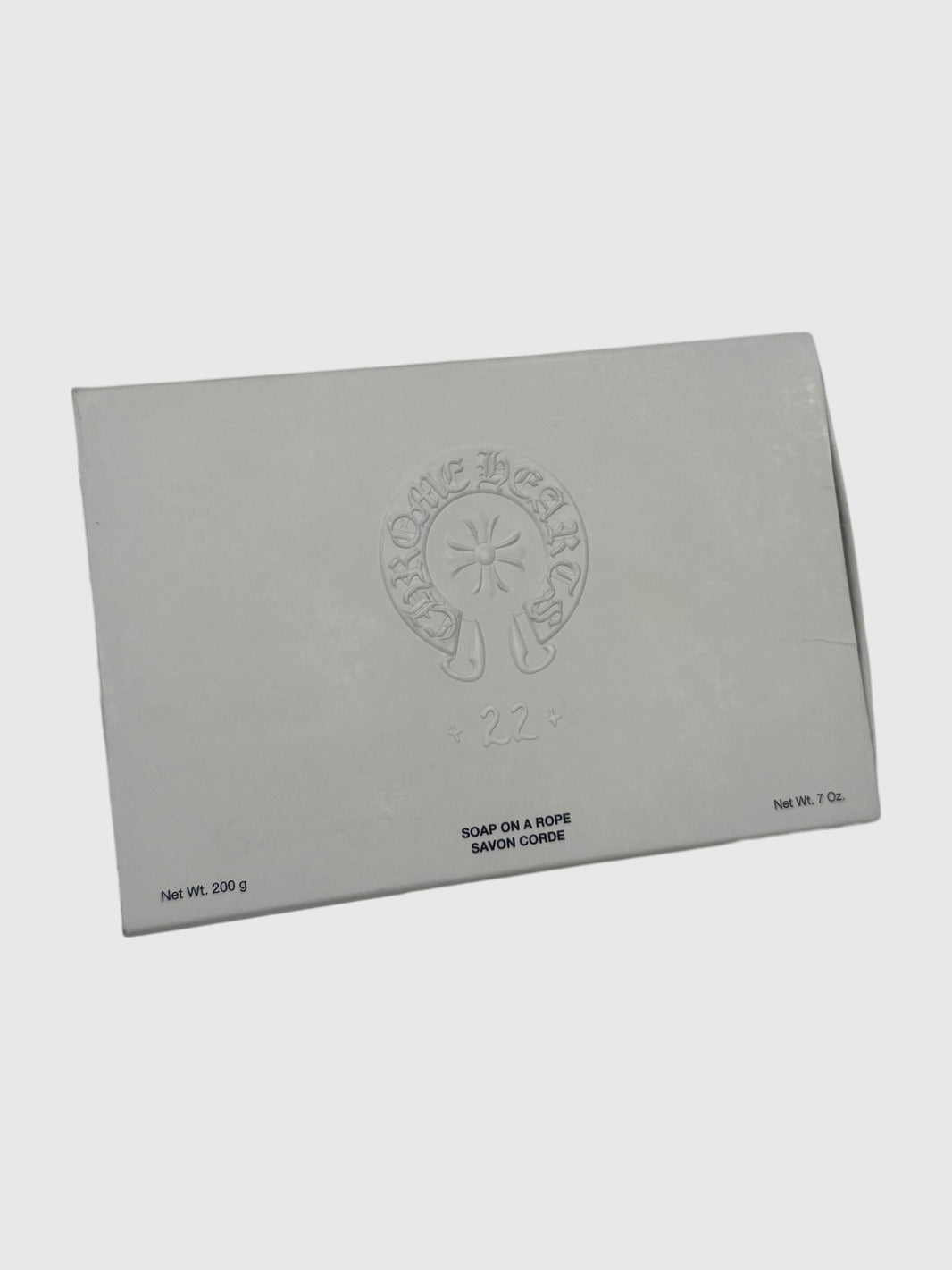 Chrome Hearts +22+ Soap on a Rope Cream Bar Horseshoe Logo Box