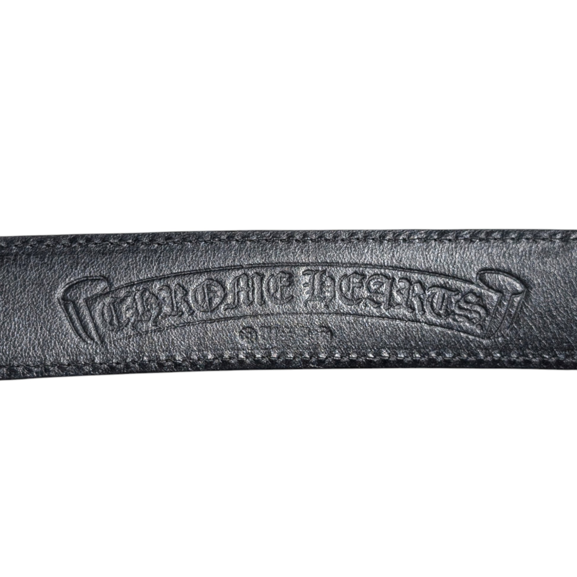 chrome hearts belt