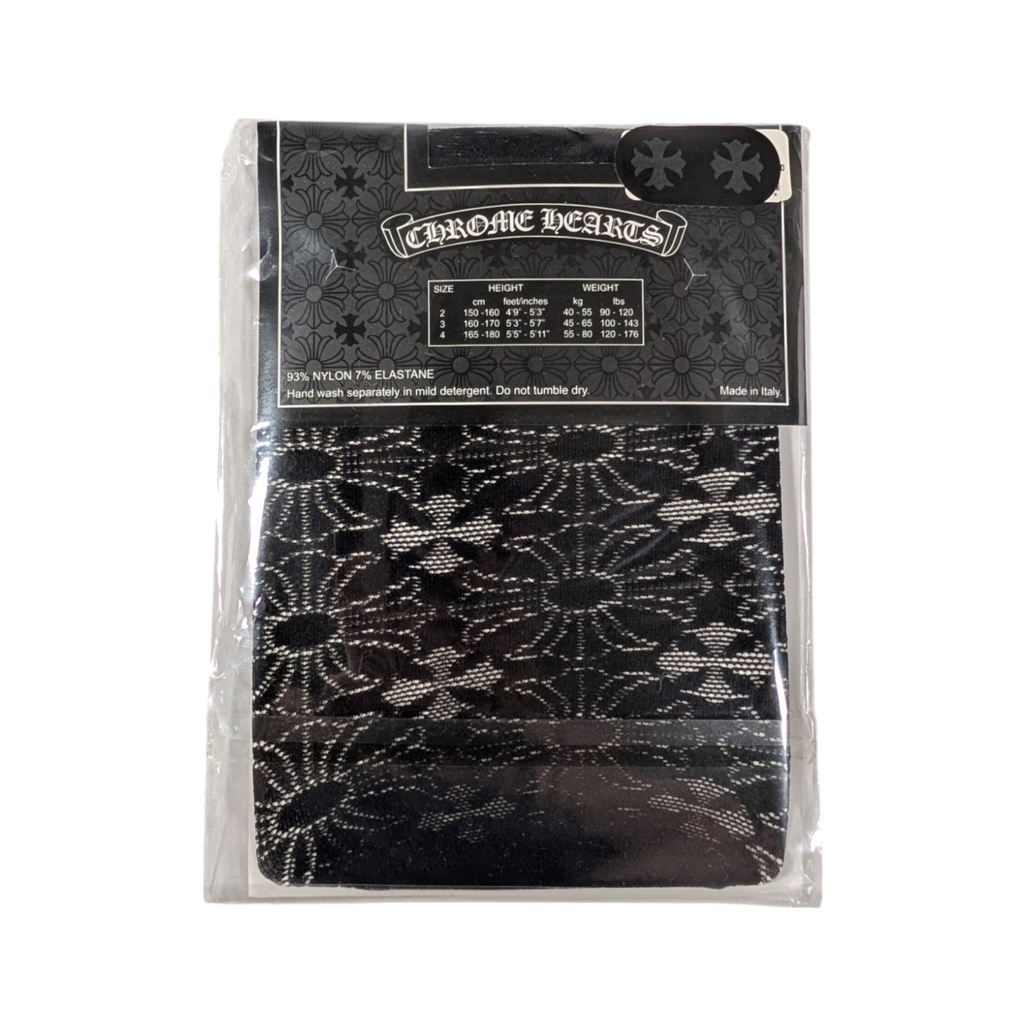 CH Black Monogram Tights
