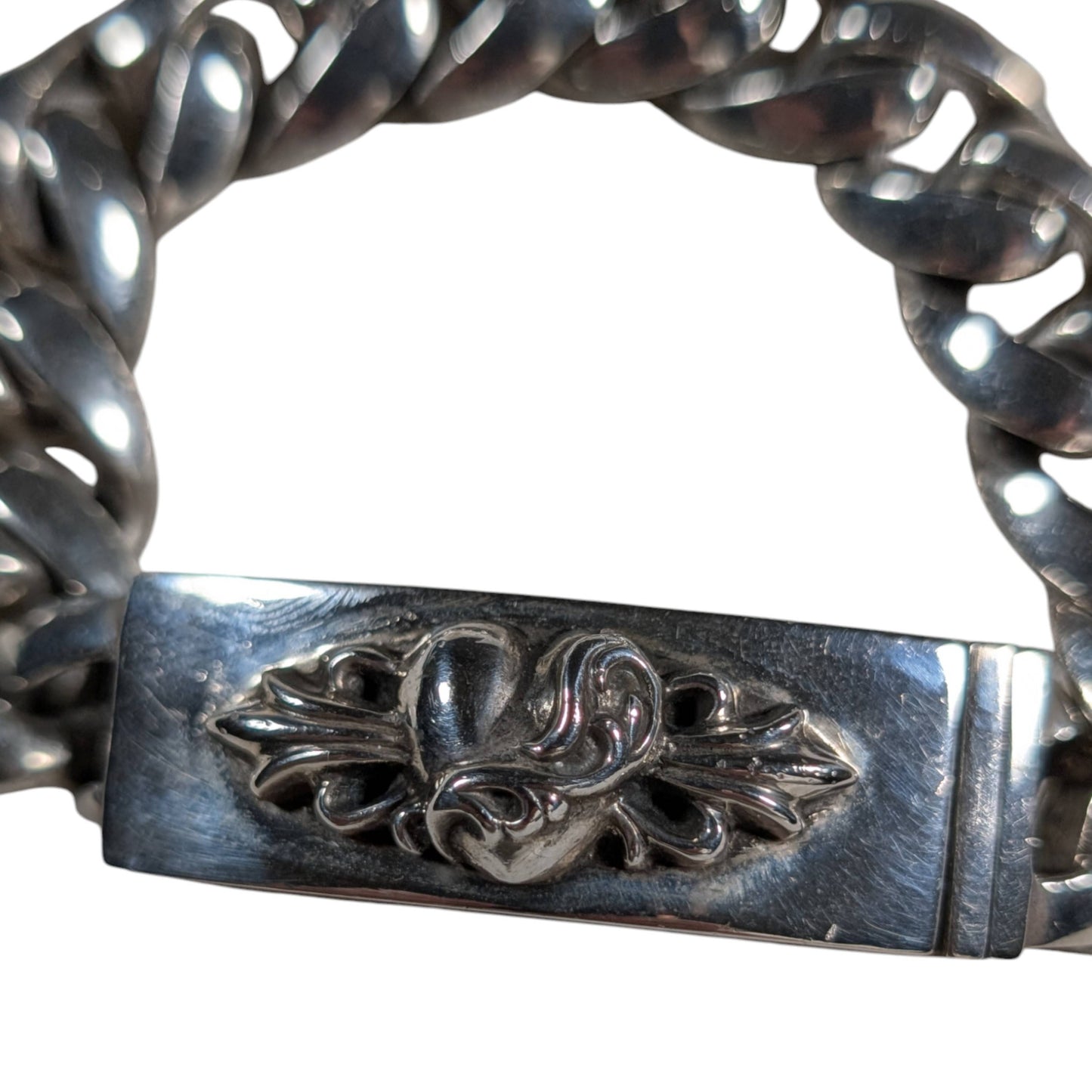 chrome hearts silver bracelet