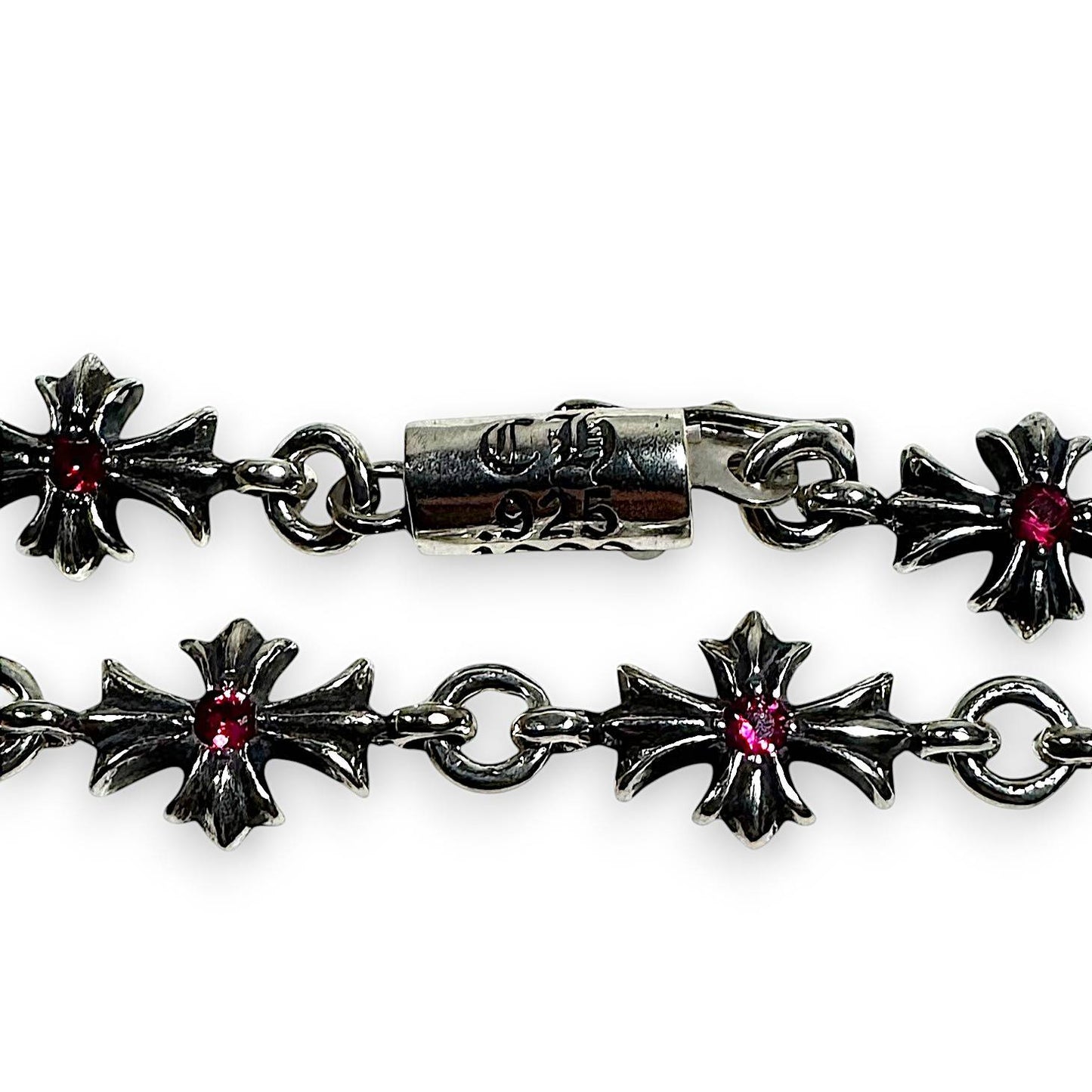 Ruby Tiny E Bracelet