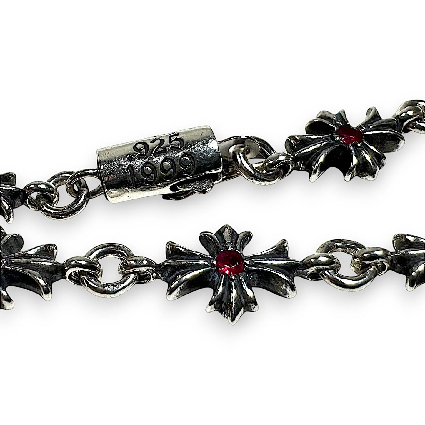 Ruby Tiny E Bracelet