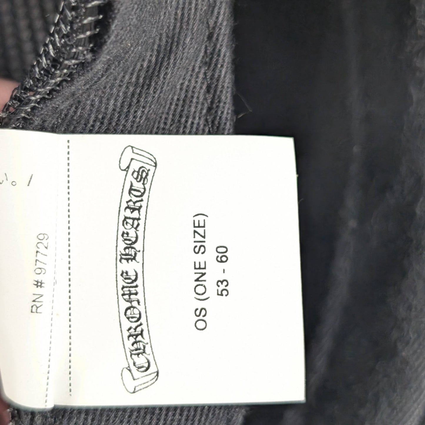 Black Leather Cemetery Cross Patch Hat