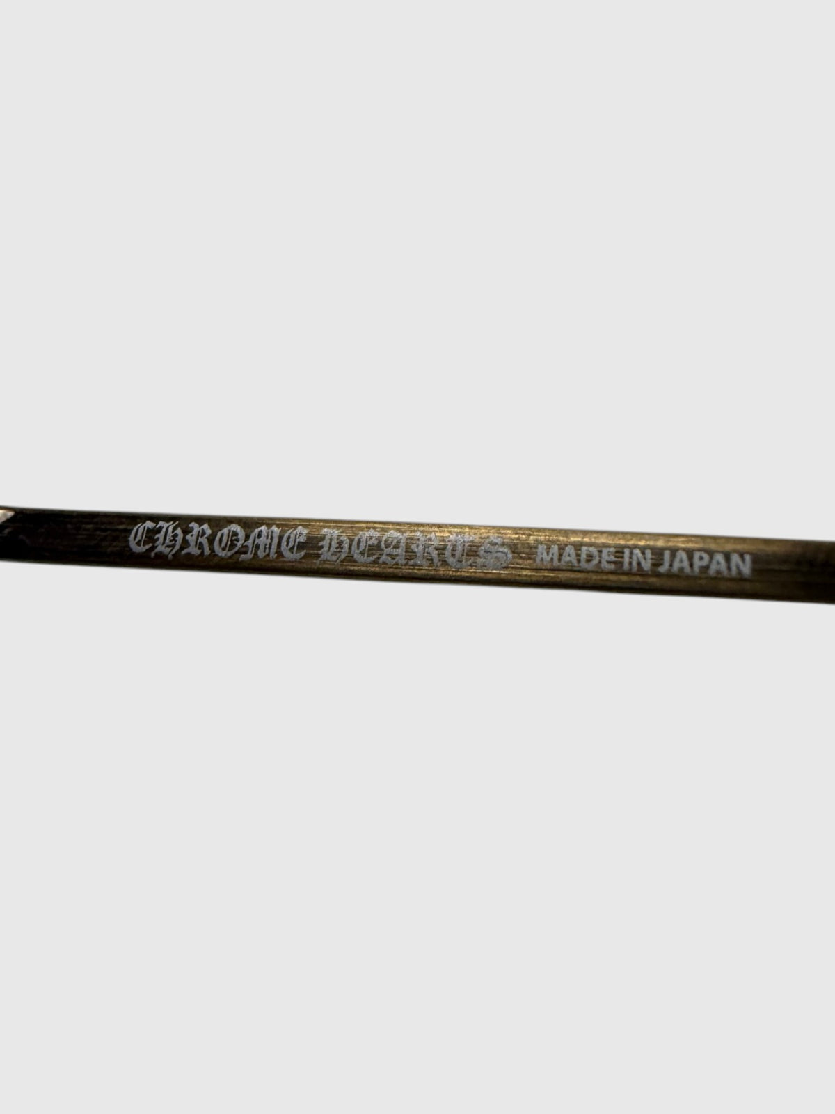 Made in Japan Chrome Hearts Clitorial Sunglasses Gold CH Cross Hardware