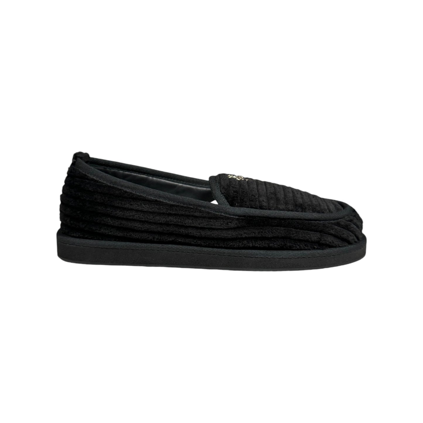 Chrome Hearts Corduroy Dagger Slipper Loafer Shoes collectible ch shoes