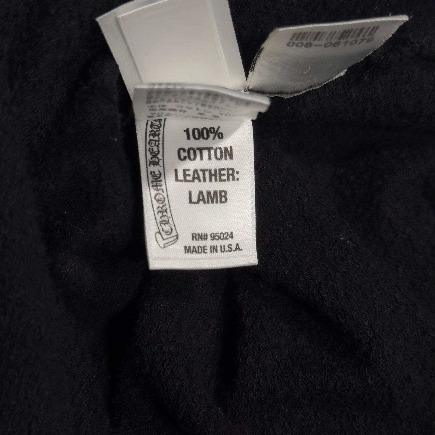 Quarter Zip Cross Patch Hoodie