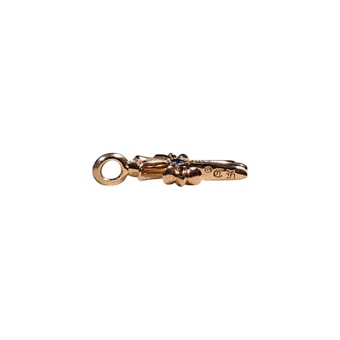 chrome hearts gold pendant