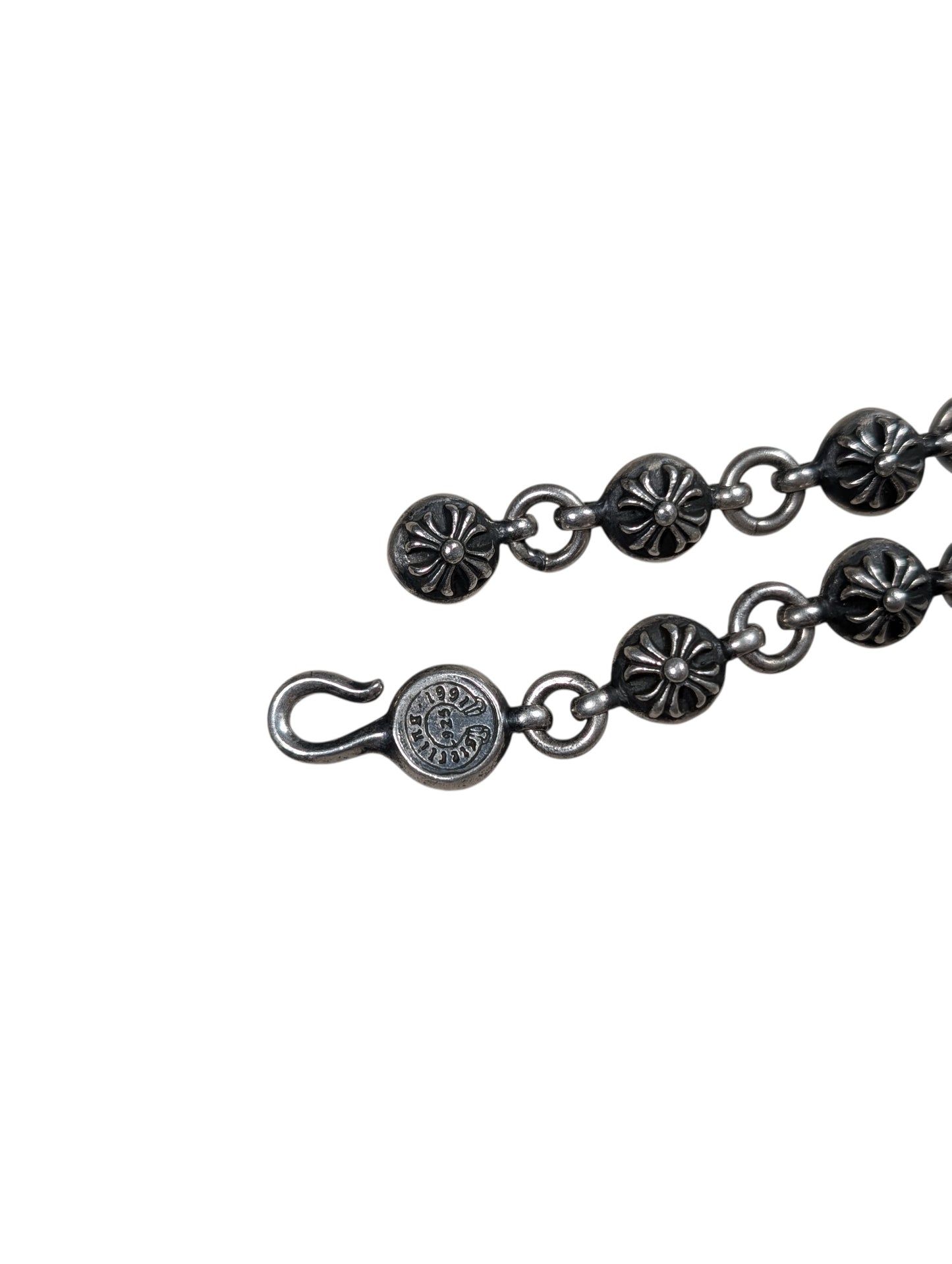 Chrome Hearts Cross Ball Necklace 22 Link