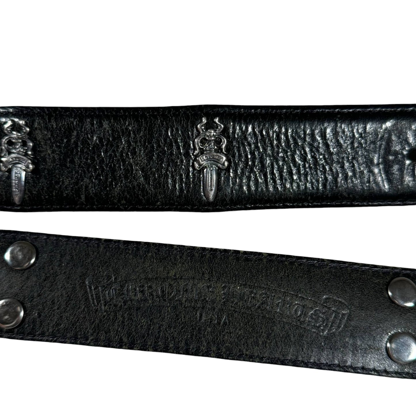 chrome belt