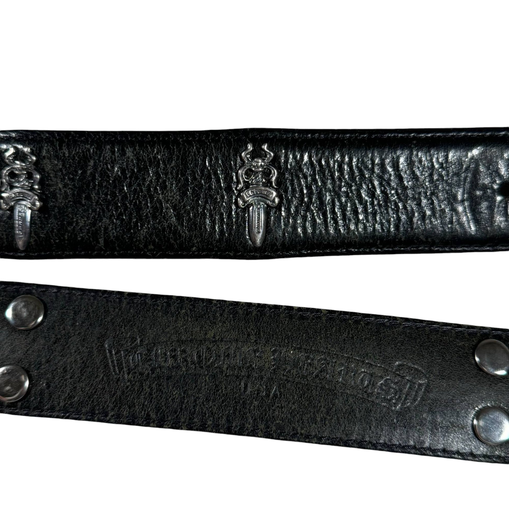chrome belt