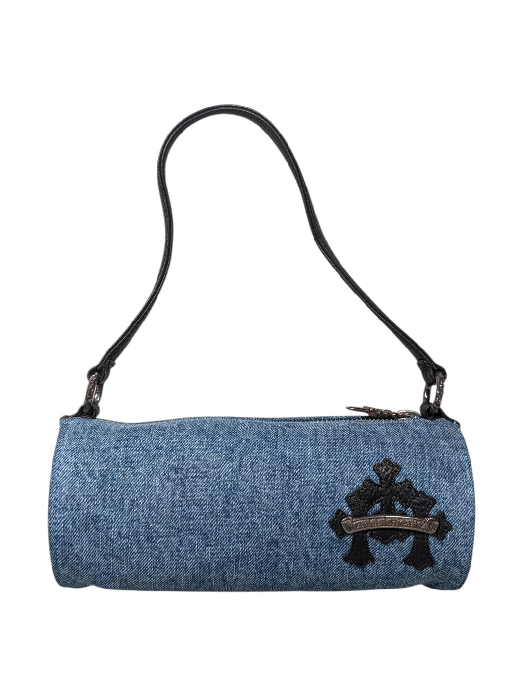 chrome hearts triple cross scroll bag