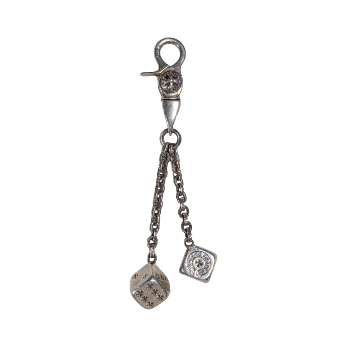 chrome hearts dice keychain