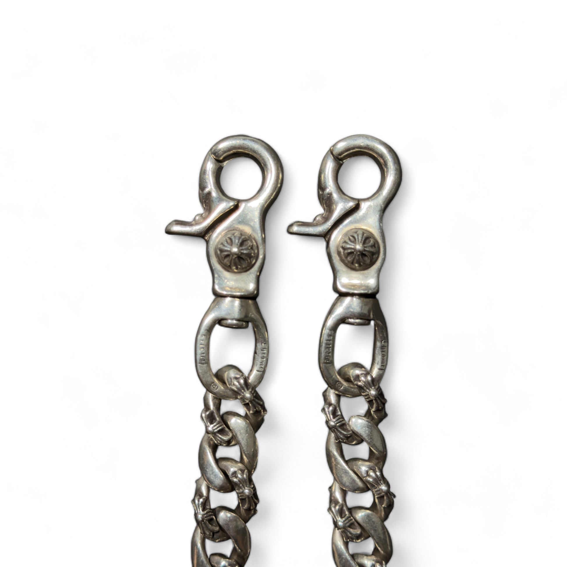 Chrome Hearts cuban link wallet chain